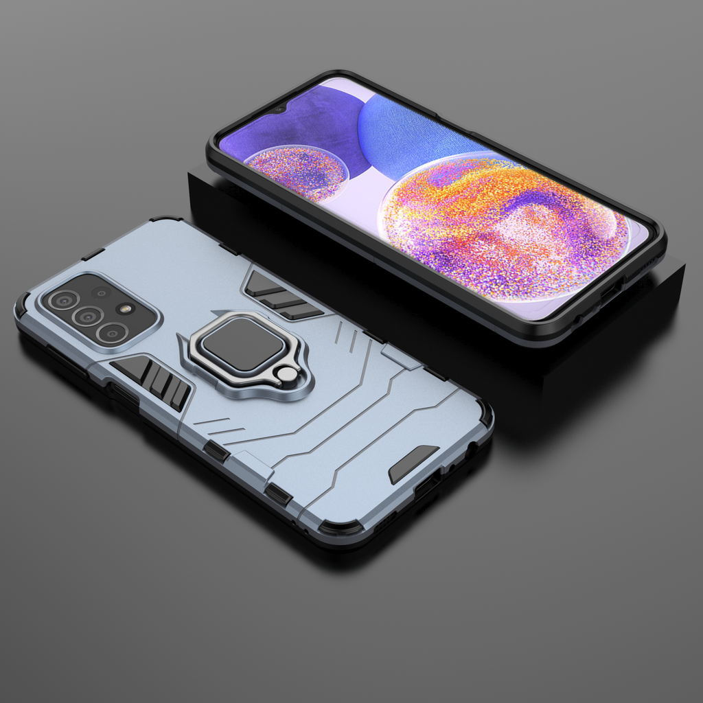 Samsung Galaxy A23 Rugged Tough Case Shockproof Hybrid Cover BLUE