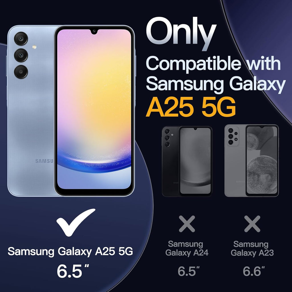 2x Samsung Galaxy A25 Glass Screen Protector