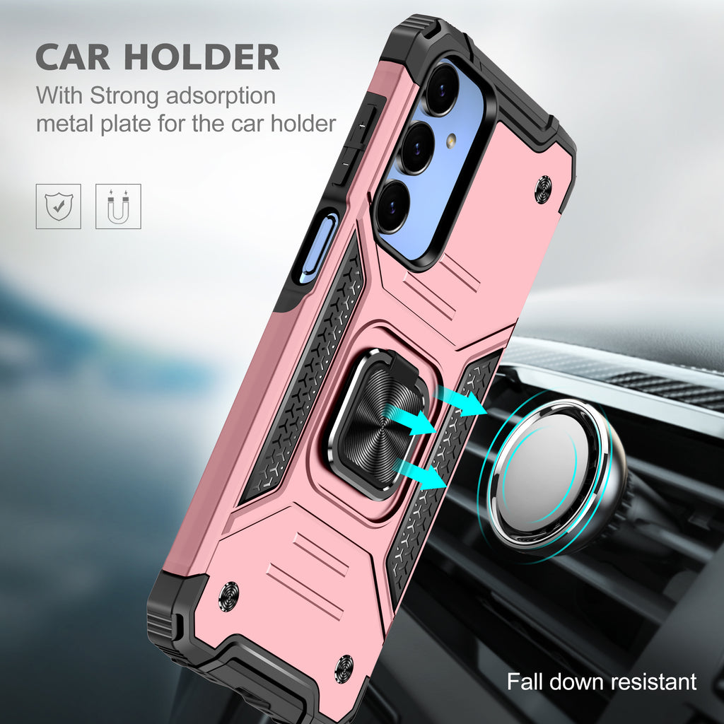 Samsung Galaxy A17 Rugged Tough Case Shockproof Hybrid Cover PINK