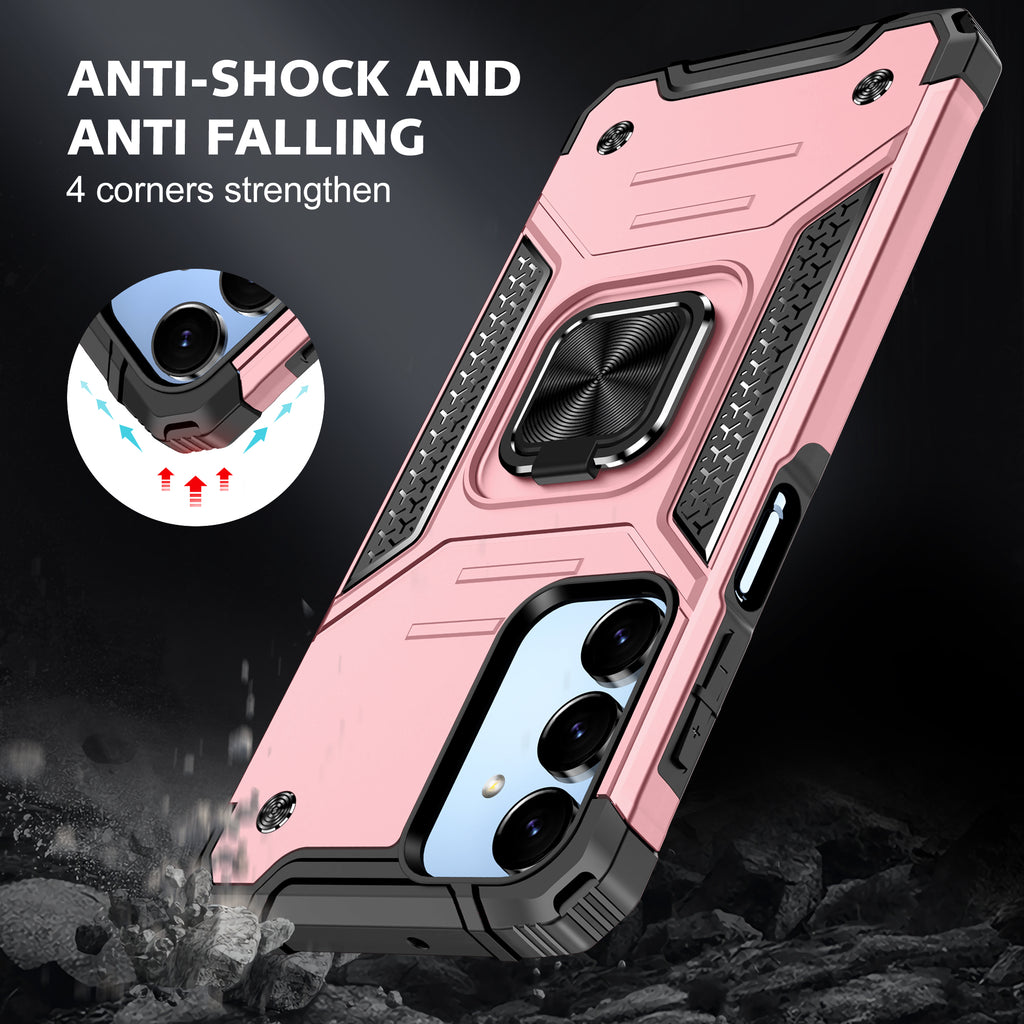 Samsung Galaxy A17 Rugged Tough Case Shockproof Hybrid Cover PINK