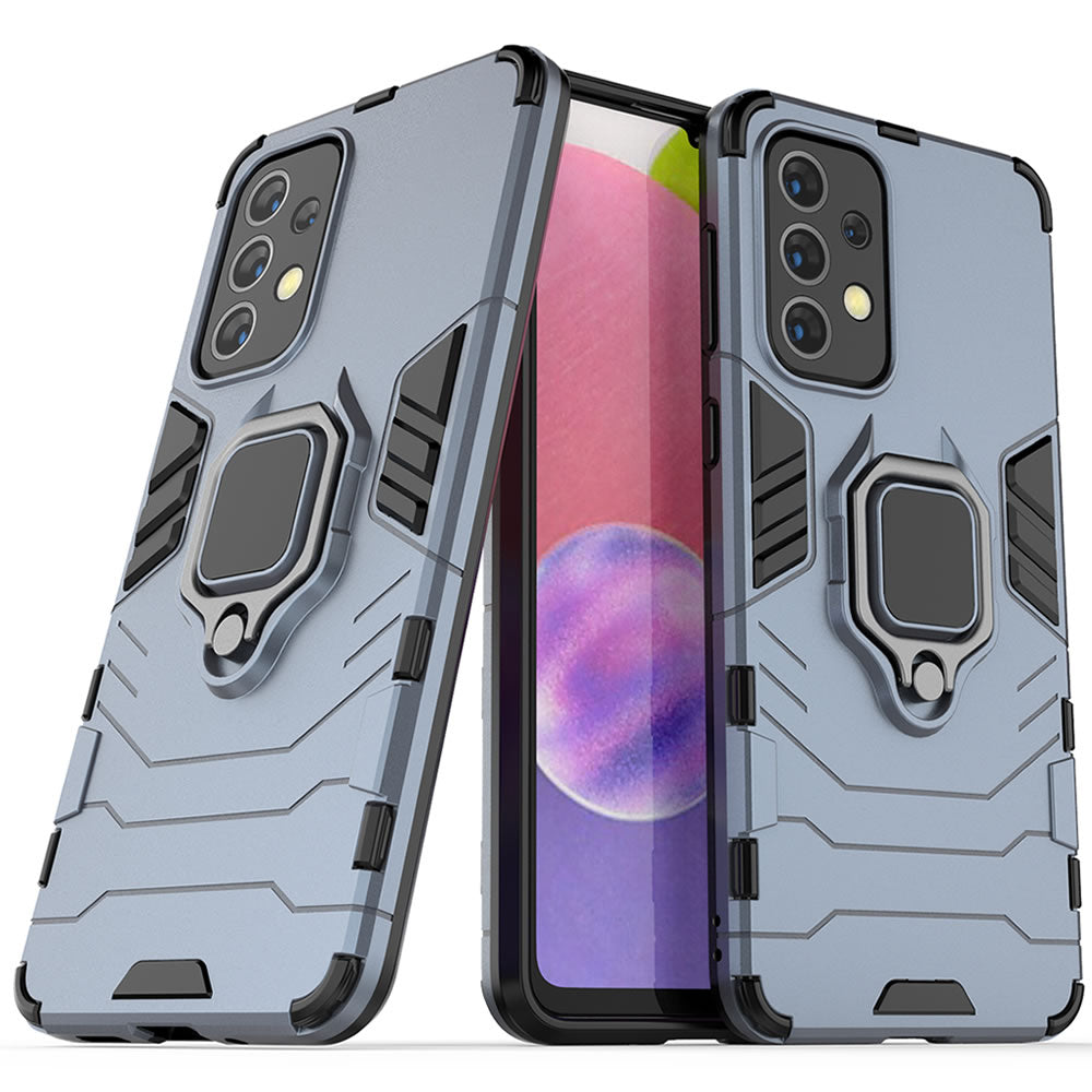 Samsung Galaxy A33 Rugged Tough Case Shockproof Hybrid Cover BLUE