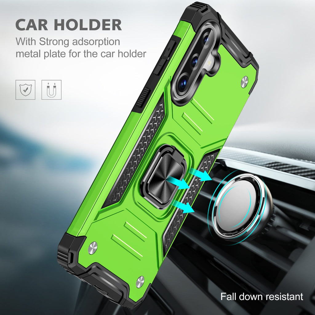 Samsung Galaxy A37 Rugged Tough Case Shockproof Hybrid Cover LIGHT GREEN