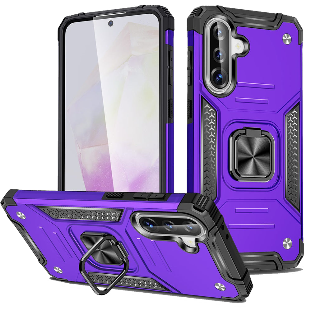 Samsung Galaxy A57 Rugged Tough Case Shockproof Hybrid Cover PURPLE