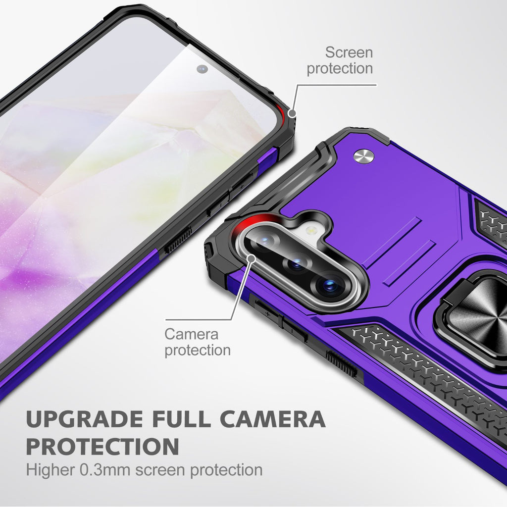 Samsung Galaxy A57 Rugged Tough Case Shockproof Hybrid Cover PURPLE