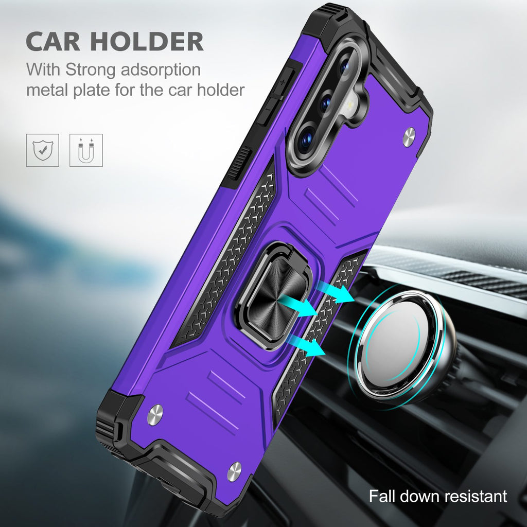 Samsung Galaxy A57 Rugged Tough Case Shockproof Hybrid Cover PURPLE