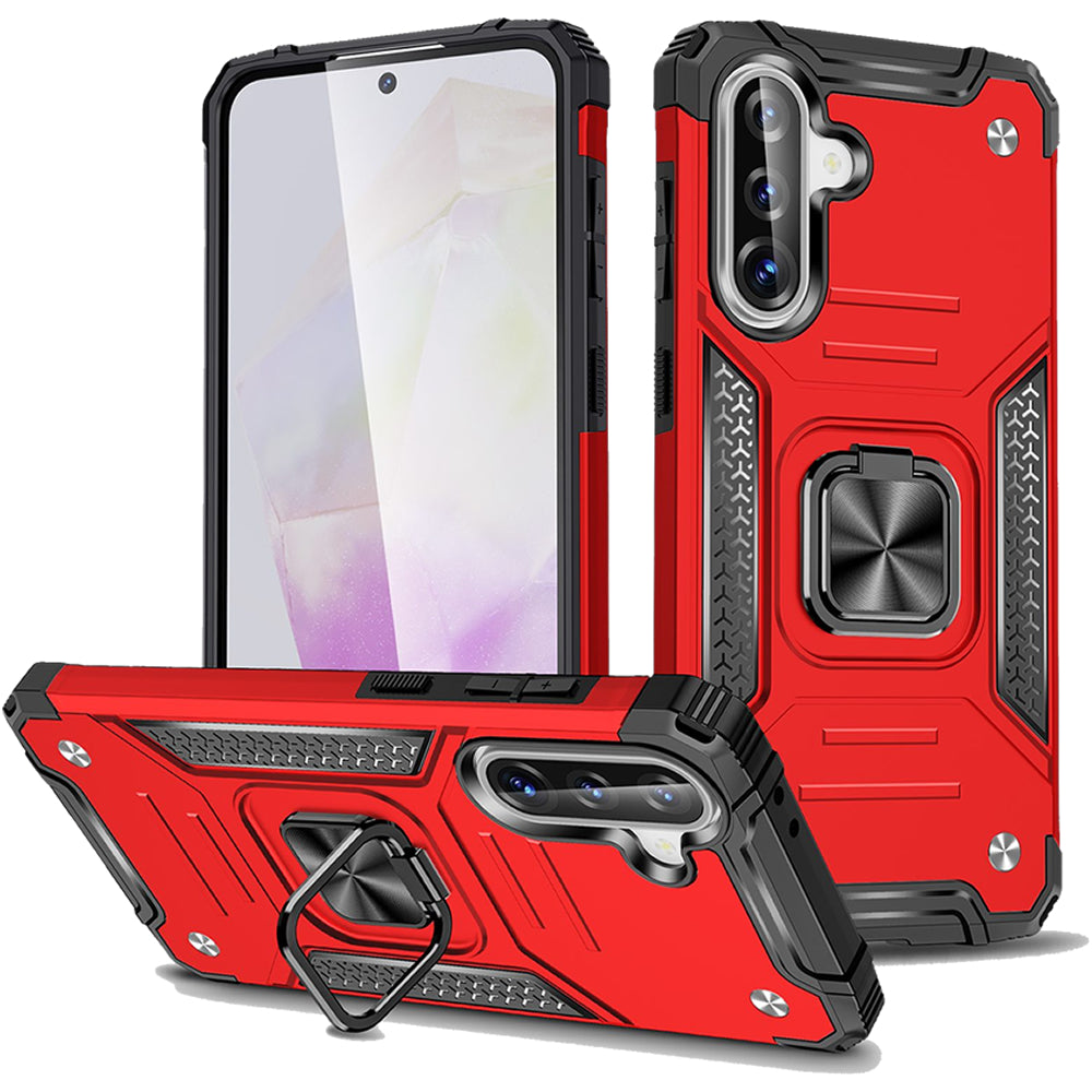 Samsung Galaxy A37 Rugged Tough Case Shockproof Hybrid Cover RED