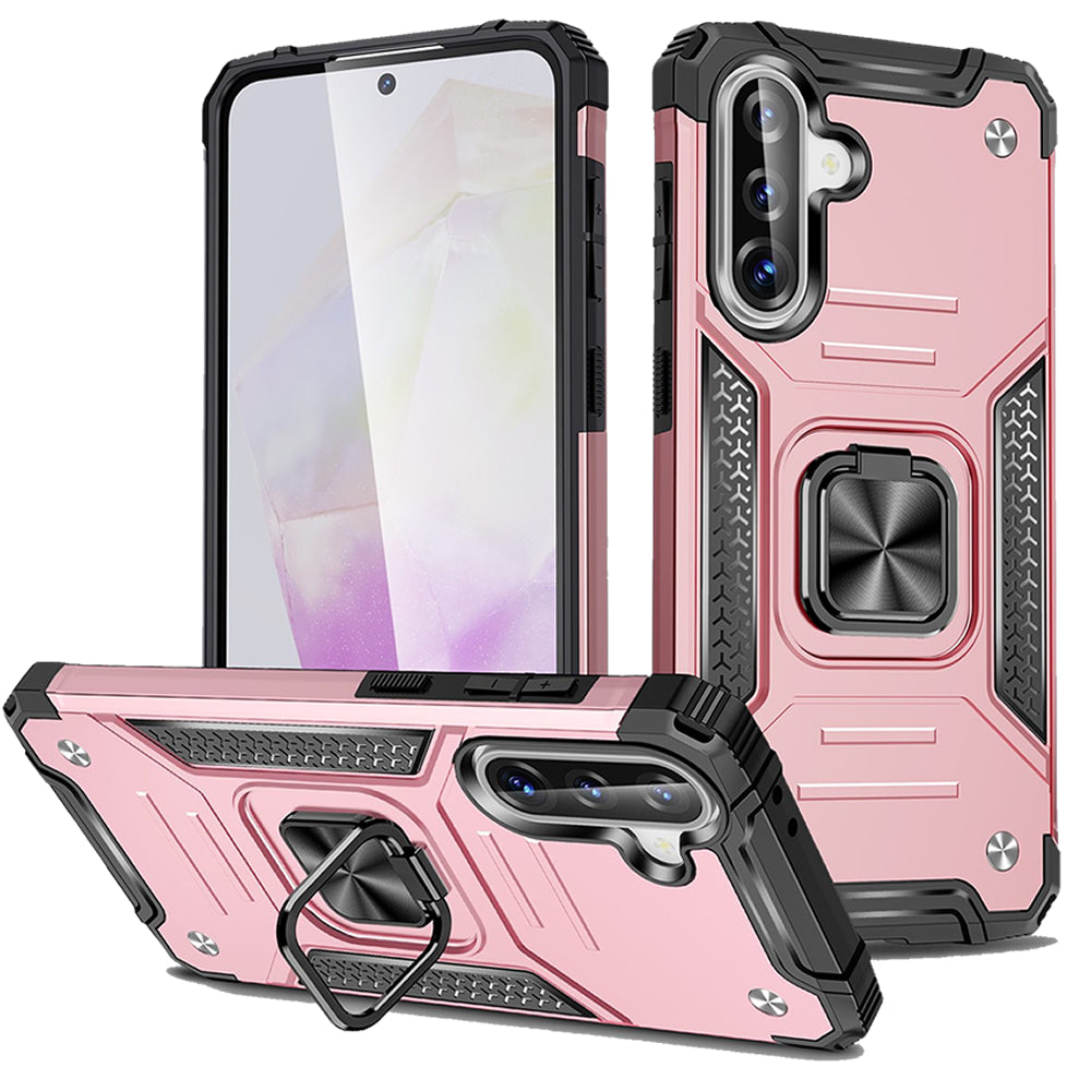 Samsung Galaxy A36 Rugged Tough Case Shockproof Hybrid Cover PINK