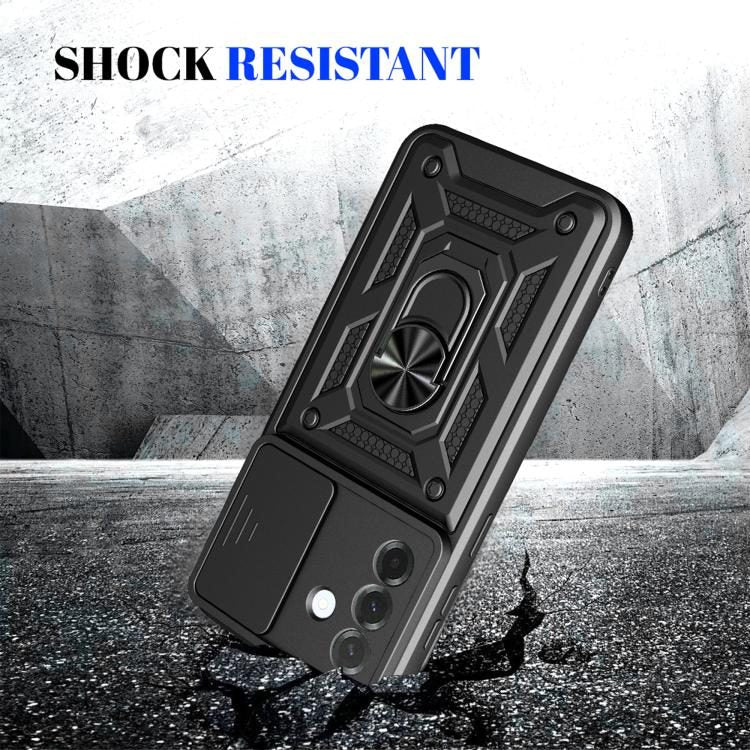 Samsung Galaxy A37 Tough Case Shockproof Kickstand Cover BLACK