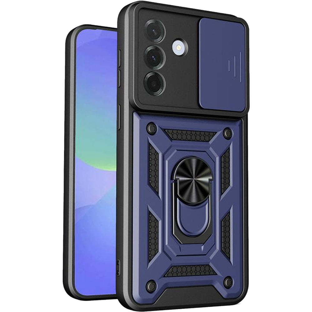 Samsung Galaxy A37 Tough Case Shockproof Kickstand Cover BLUE