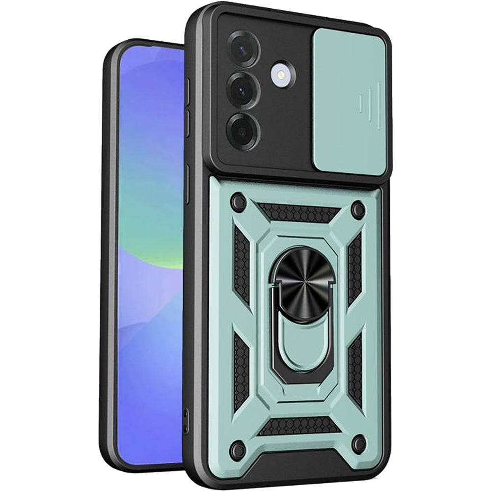 Samsung Galaxy A37 Tough Case Shockproof Kickstand Cover GREEN