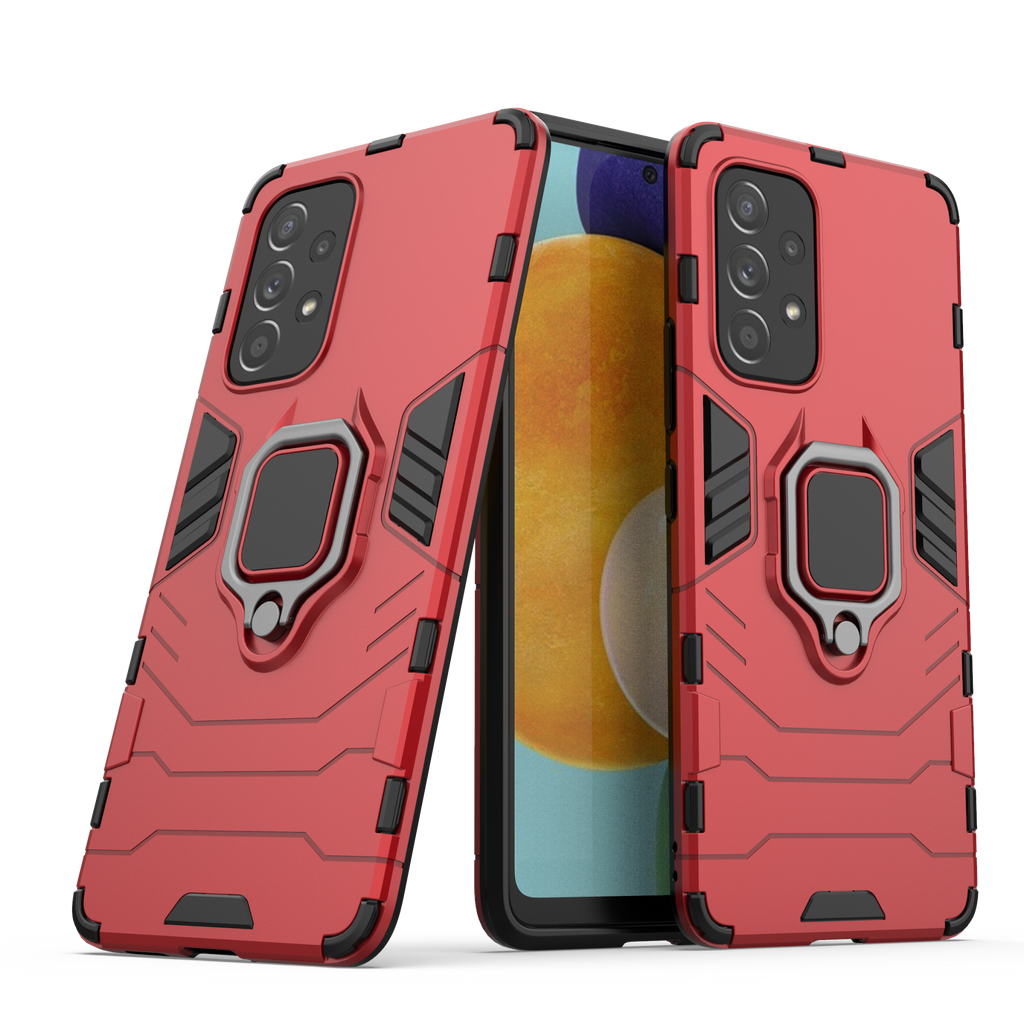 Samsung Galaxy A53 Rugged Tough Case Shockproof Hybrid Cover RED