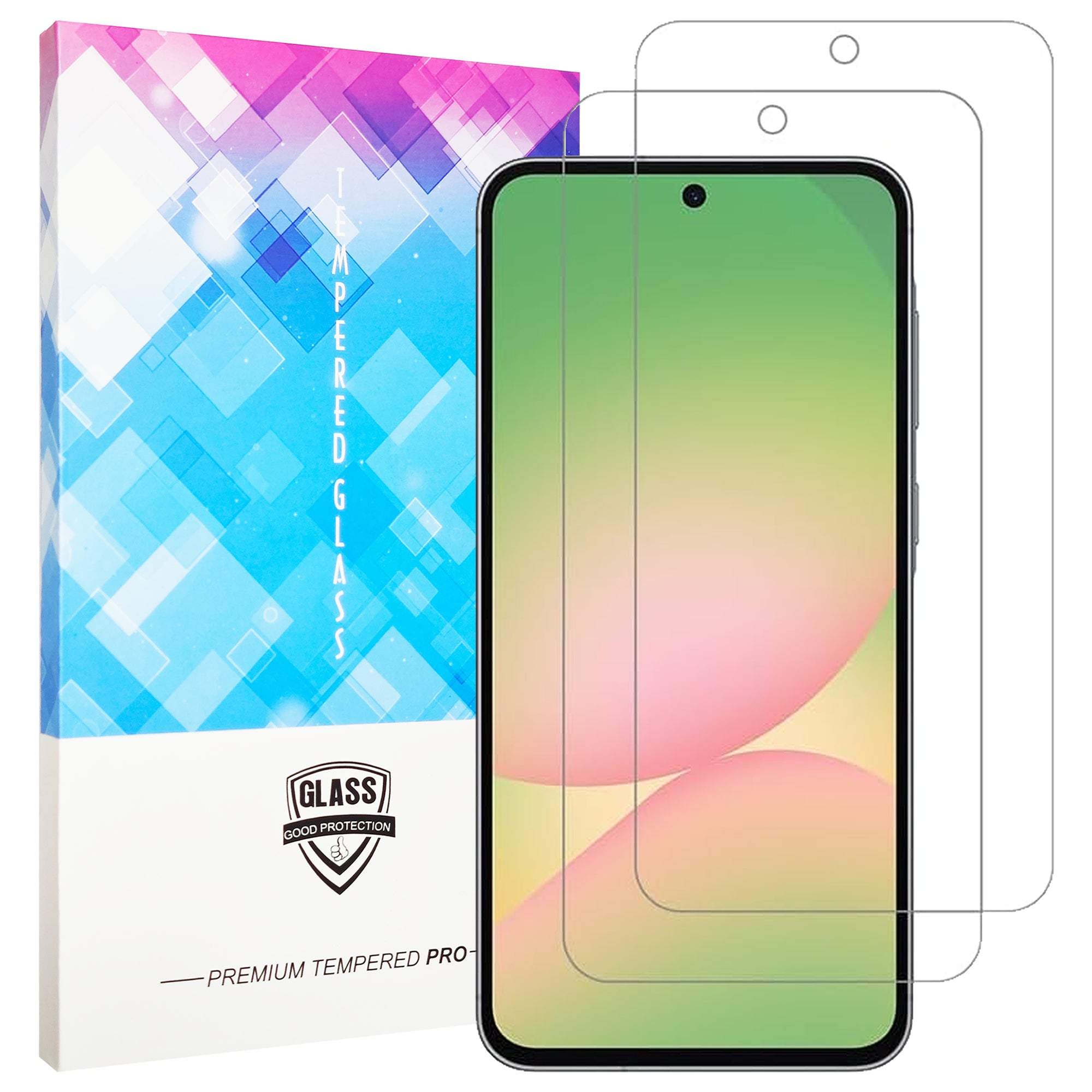 2x Glass Screen Protector (2 Pack) for Samsung Galaxy A35 5G