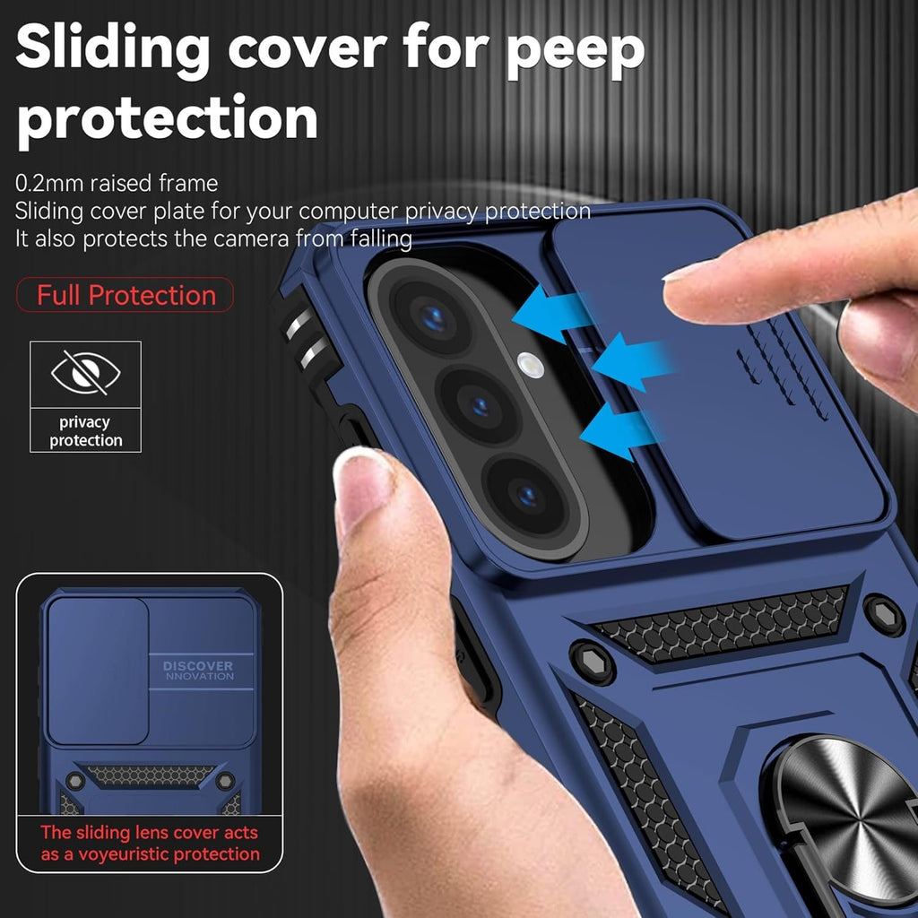 Samsung Galaxy A57 Case Rugged Tough Hybrid Cover [Blue]