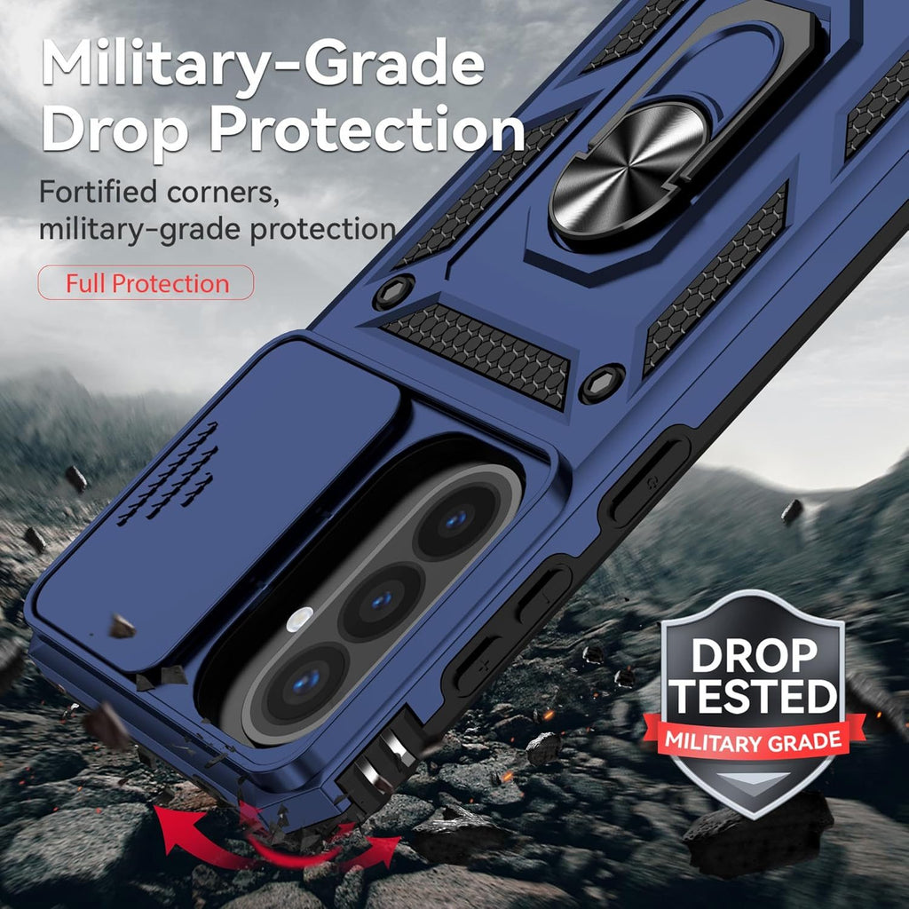 Samsung Galaxy A57 Case Rugged Tough Hybrid Cover [Blue]