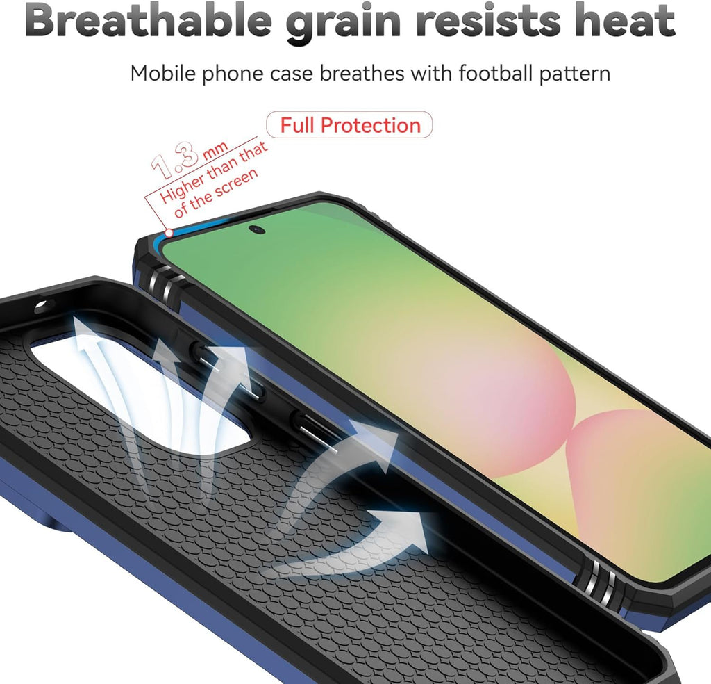 Samsung Galaxy A57 Case Rugged Tough Hybrid Cover [Blue]