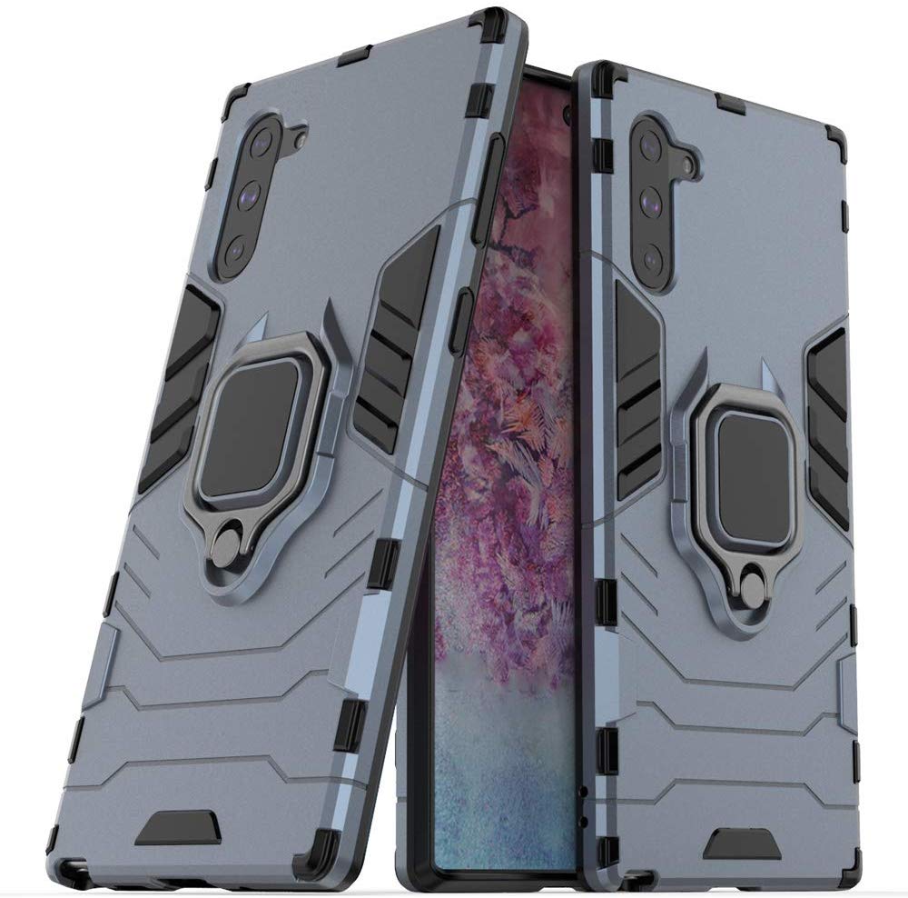 Samsung Galaxy Note 10 Rugged Tough Case Shockproof Hybrid Cover BLUE