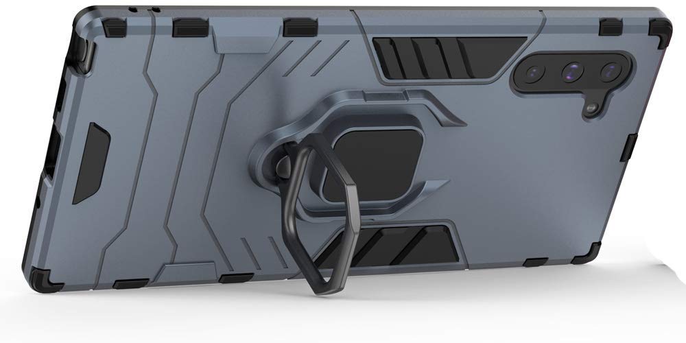 Samsung Galaxy Note 10 Rugged Tough Case Shockproof Hybrid Cover BLUE