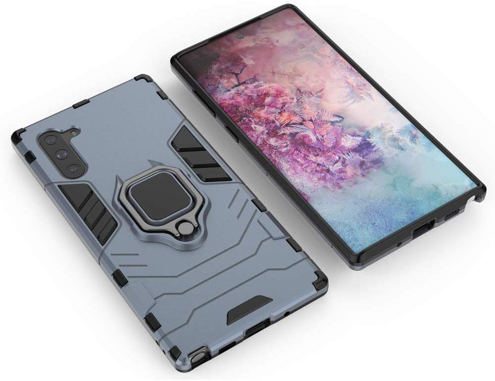 Samsung Galaxy Note 10 Rugged Tough Case Shockproof Hybrid Cover BLUE