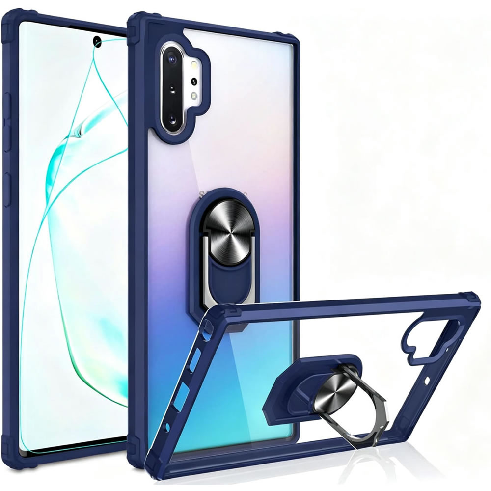 Samsung Note 10 Plus Rugged Tough Case Shockproof Hybrid Cover BLUE
