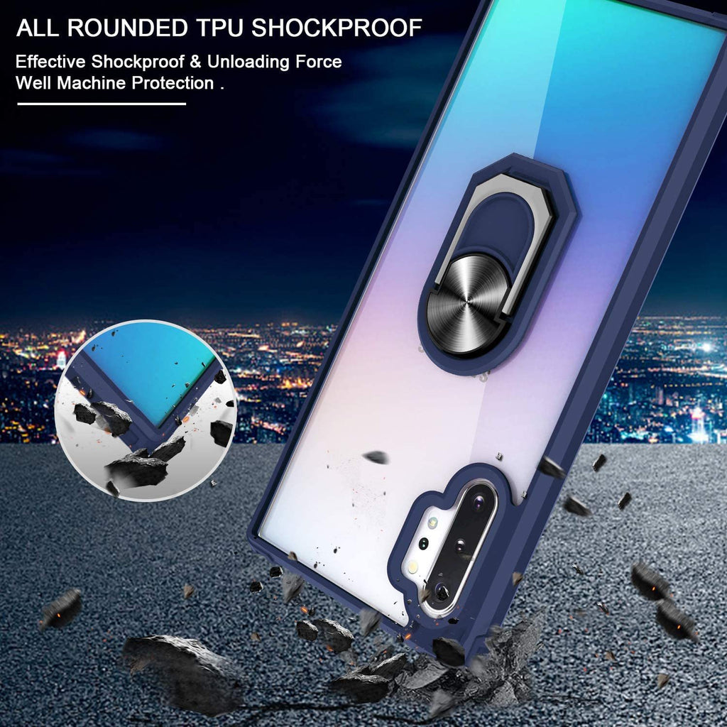 Samsung Note 10 Plus Rugged Tough Case Shockproof Hybrid Cover BLUE