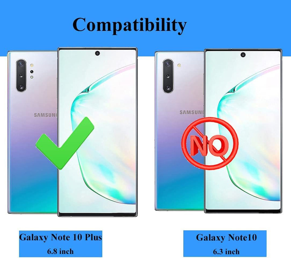 Samsung Note 10 Plus Rugged Tough Case Shockproof Hybrid Cover RED