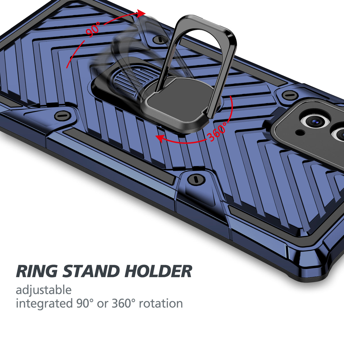Samsung Galaxy Note 20 Rugged Tough Case Shockproof Hybrid Cover BLUE