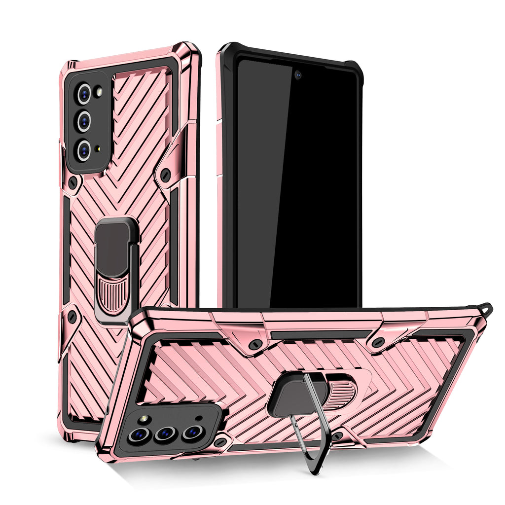 Samsung Galaxy Note 20 Rugged Tough Case Shockproof Hybrid Cover PINK