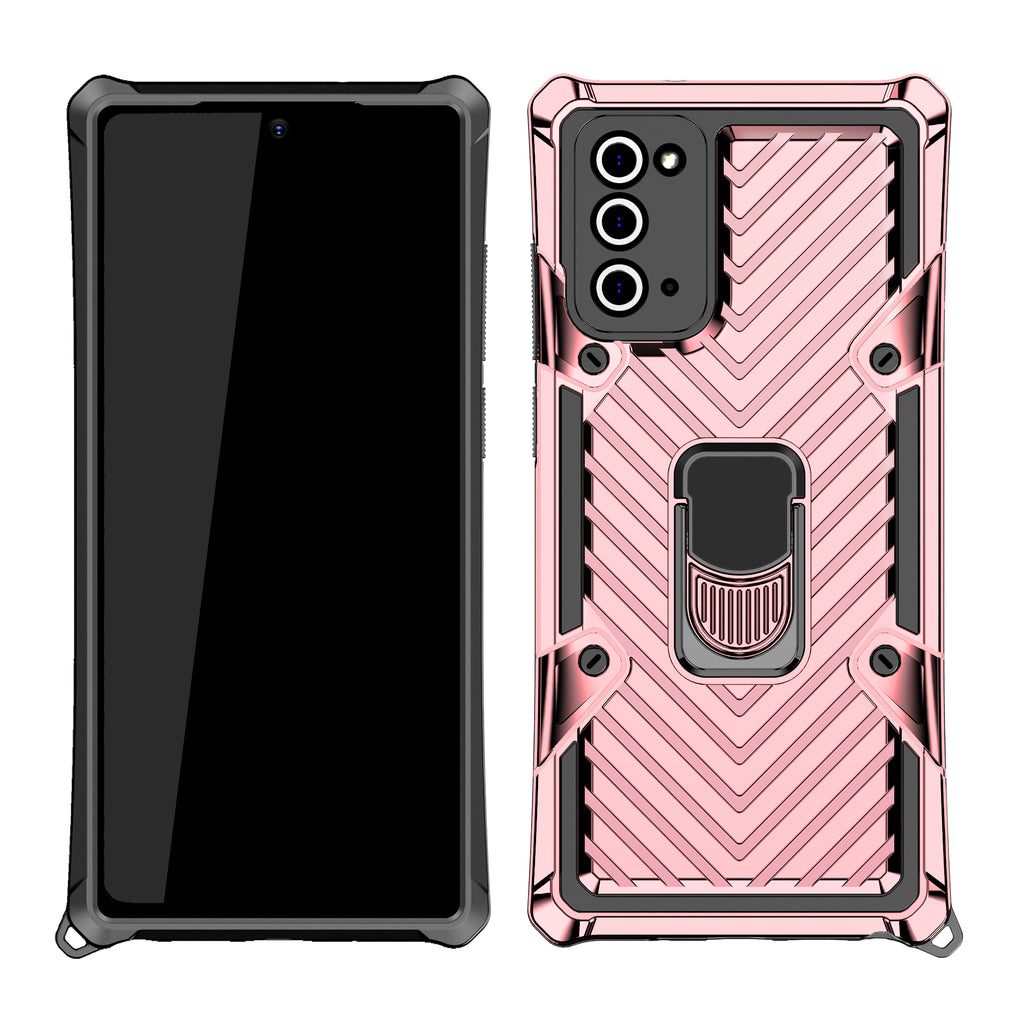 Samsung Galaxy Note 20 Rugged Tough Case Shockproof Hybrid Cover PINK