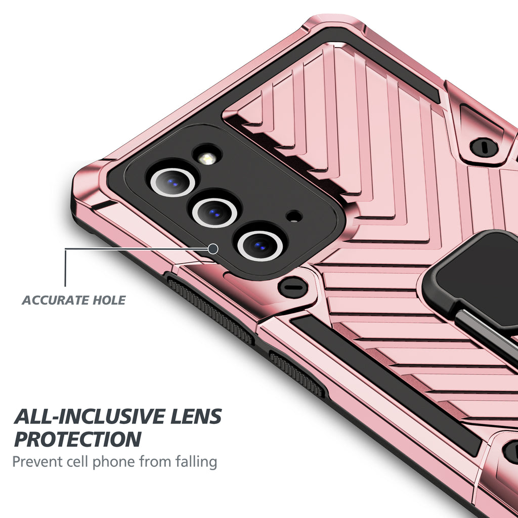 Samsung Galaxy Note 20 Rugged Tough Case Shockproof Hybrid Cover PINK