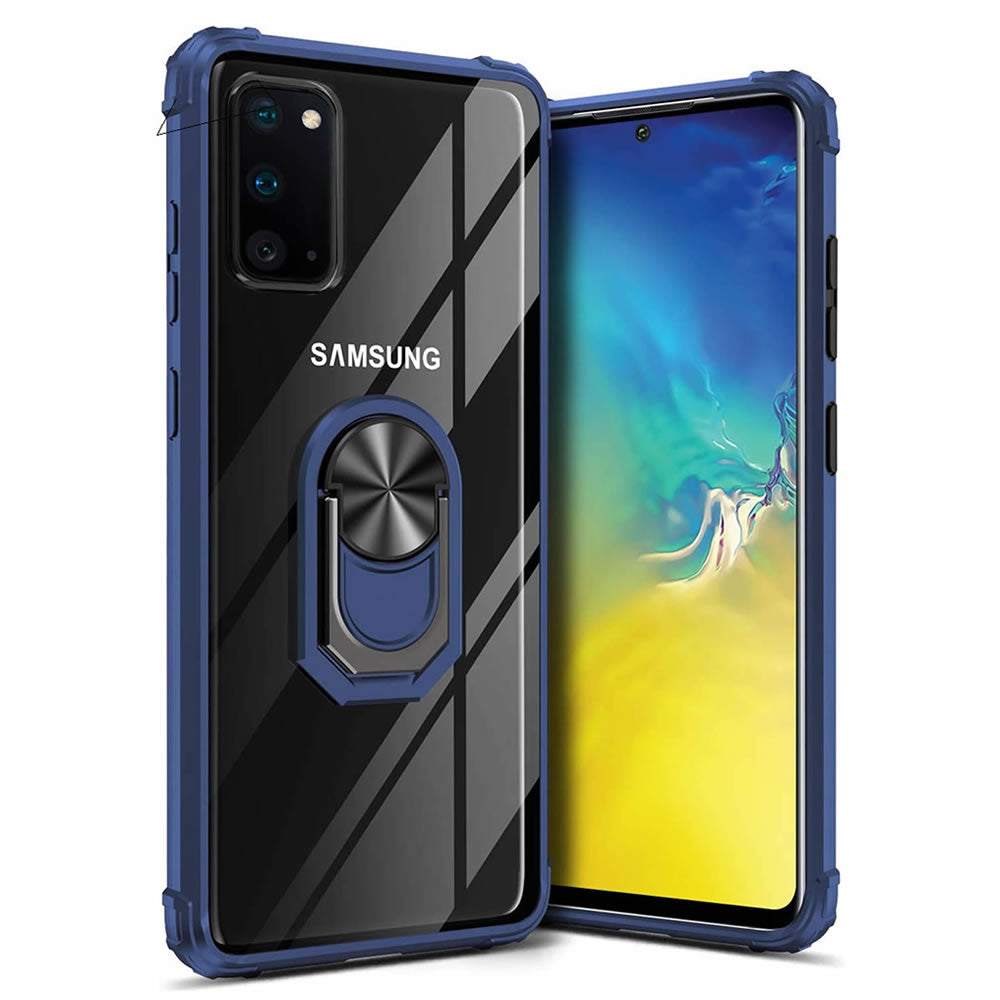 Samsung S20 Plus Rugged Tough Case Shockproof Hybrid Cover BLUE