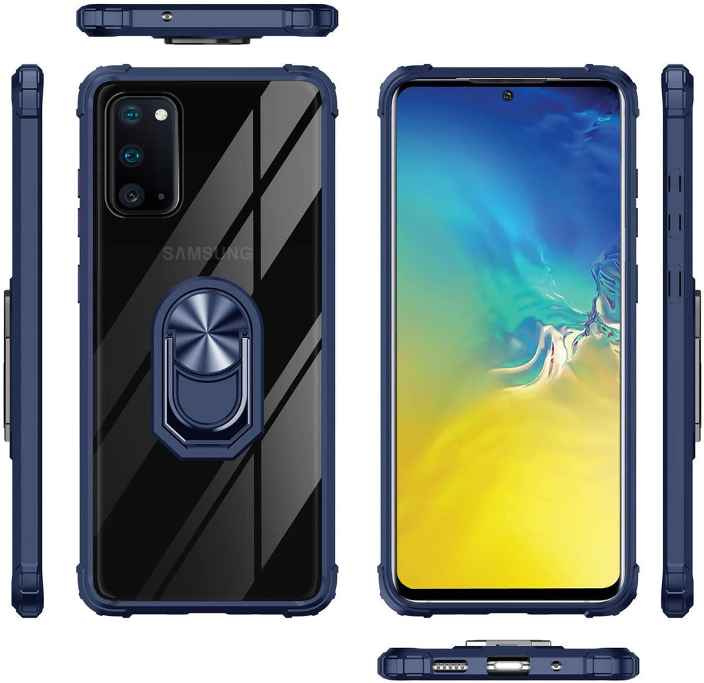Samsung S20 Plus Rugged Tough Case Shockproof Hybrid Cover BLUE