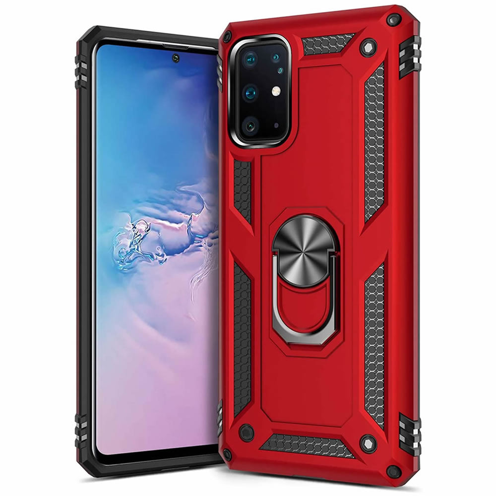 Samsung Galaxy S20 Plus Rugged Tough Case Shockproof Hybrid Cover RED