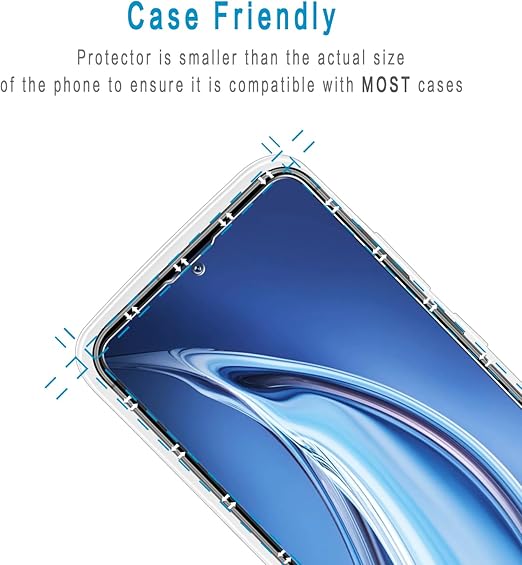 2X Samsung S23 FE Glass Screen Protector