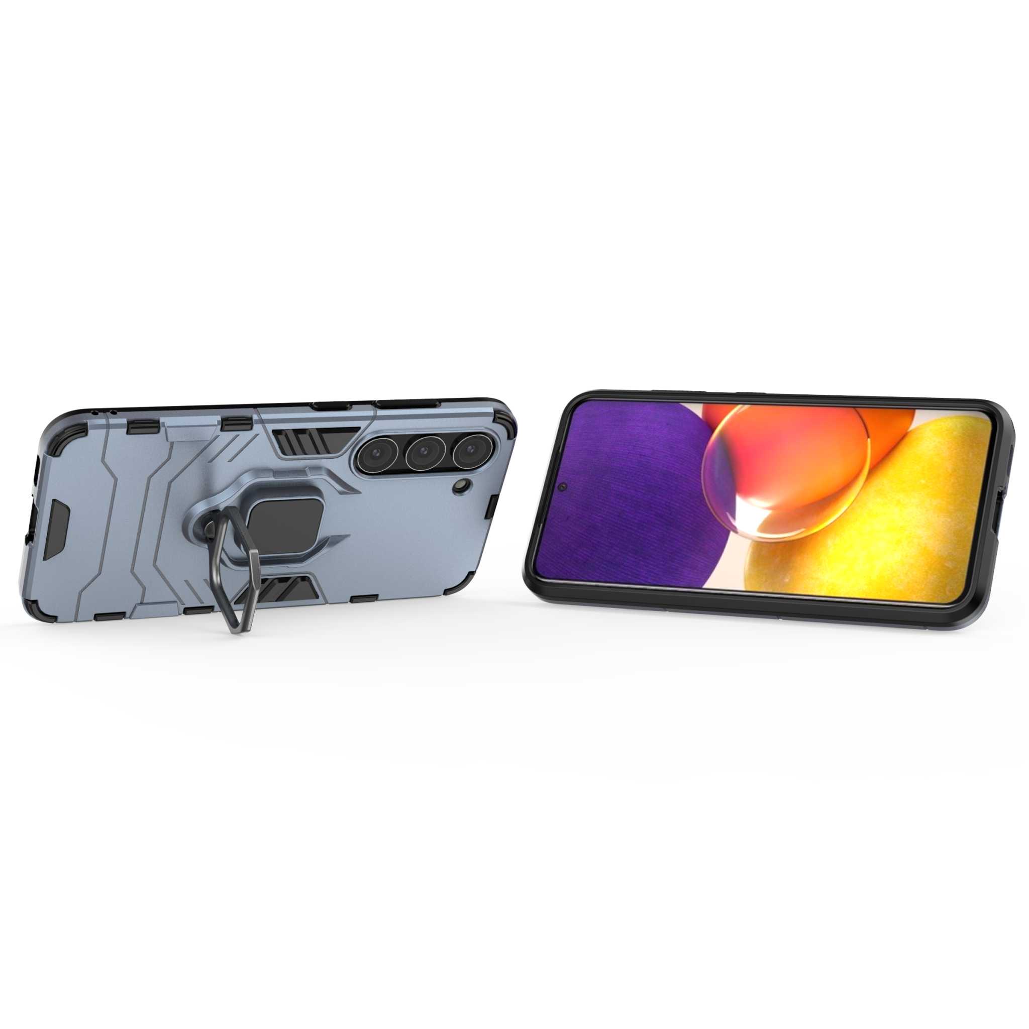 Samsung Galaxy S23 Plus Rugged Tough Case Shockproof Hybrid Cover BLUE