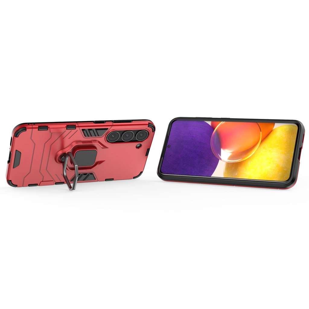Samsung Galaxy S23 Plus Rugged Tough Case Shockproof Hybrid Cover RED