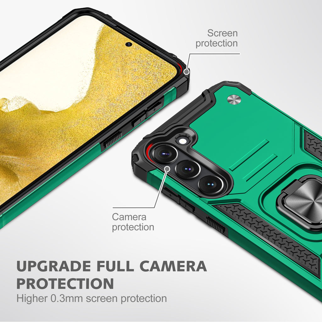 Samsung Galaxy S23 Plus Rugged Tough Case Shockproof Hybrid Cover DARK GREEN