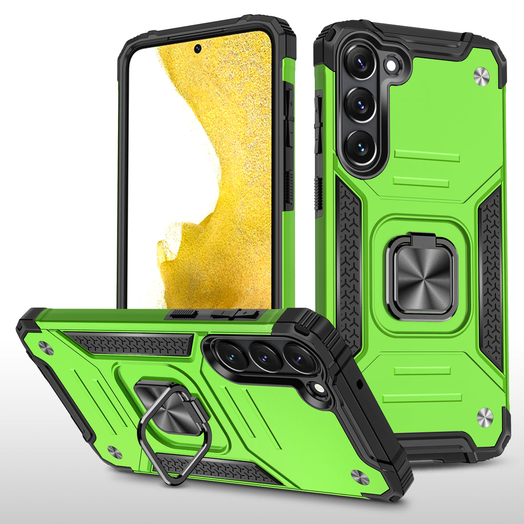 Samsung Galaxy S23 Plus Rugged Tough Case Shockproof Hybrid Cover LIGHT GREEN