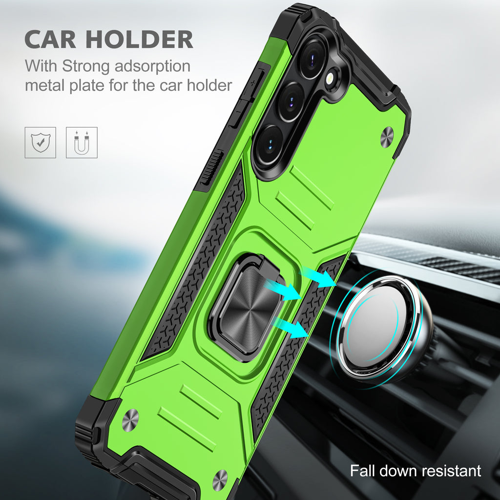 Samsung Galaxy S23 Plus Rugged Tough Case Shockproof Hybrid Cover LIGHT GREEN