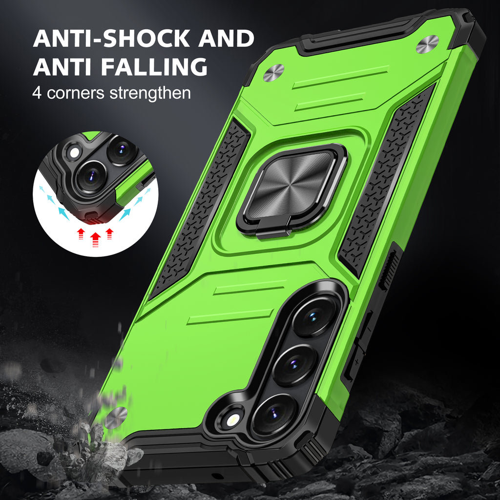 Samsung Galaxy S23 Plus Rugged Tough Case Shockproof Hybrid Cover LIGHT GREEN