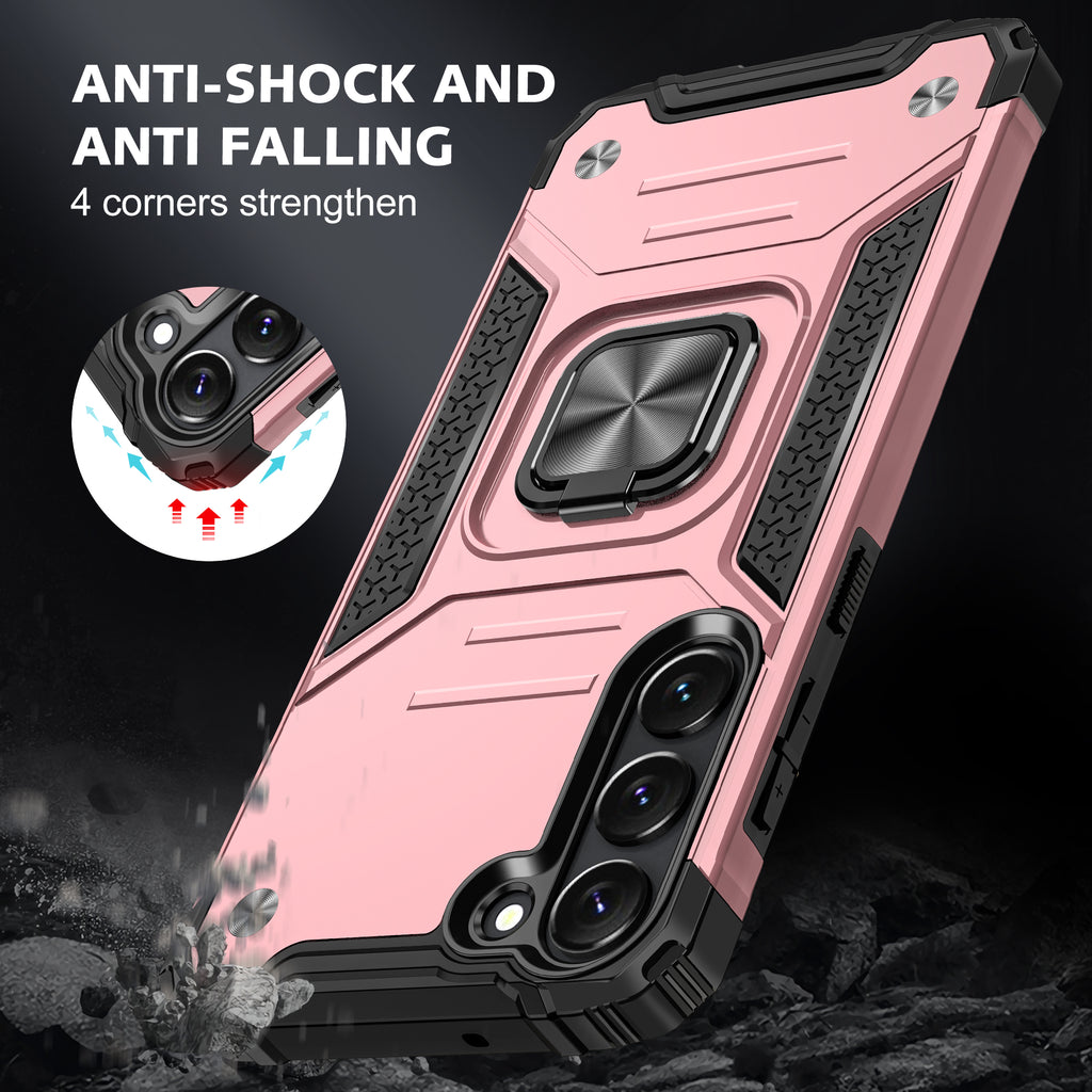 Samsung Galaxy S23 Plus Rugged Tough Case Shockproof Hybrid Cover PINK
