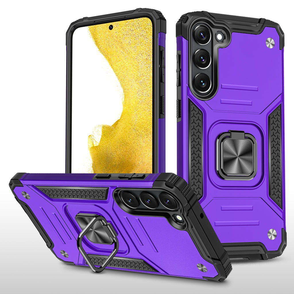 Samsung Galaxy S23 Plus Rugged Tough Case Shockproof Hybrid Cover PURPLE