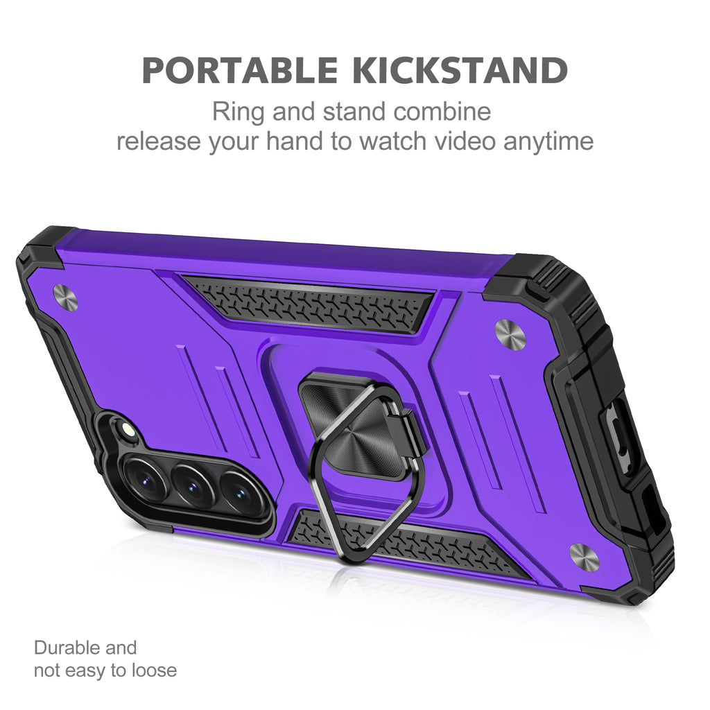 Samsung Galaxy S23 Plus Rugged Tough Case Shockproof Hybrid Cover PURPLE