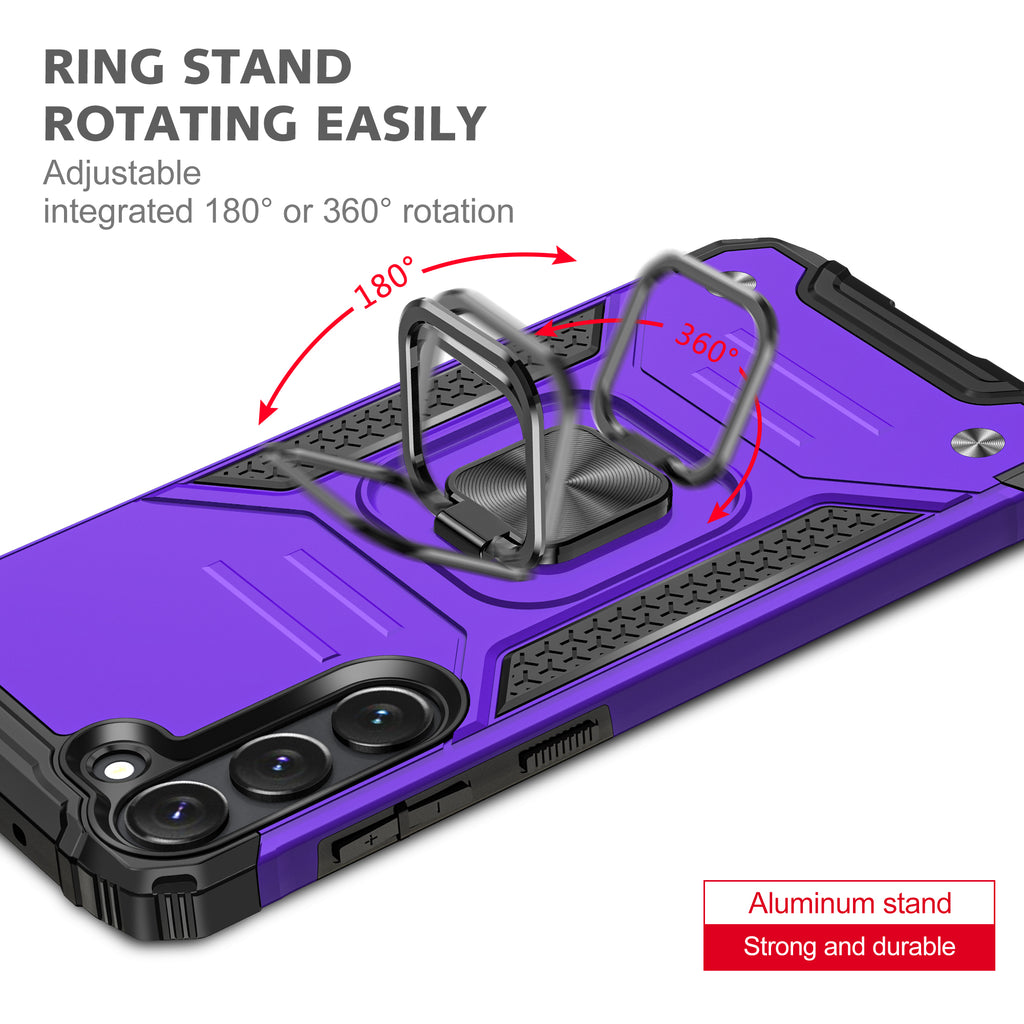 Samsung Galaxy S23 Plus Rugged Tough Case Shockproof Hybrid Cover PURPLE