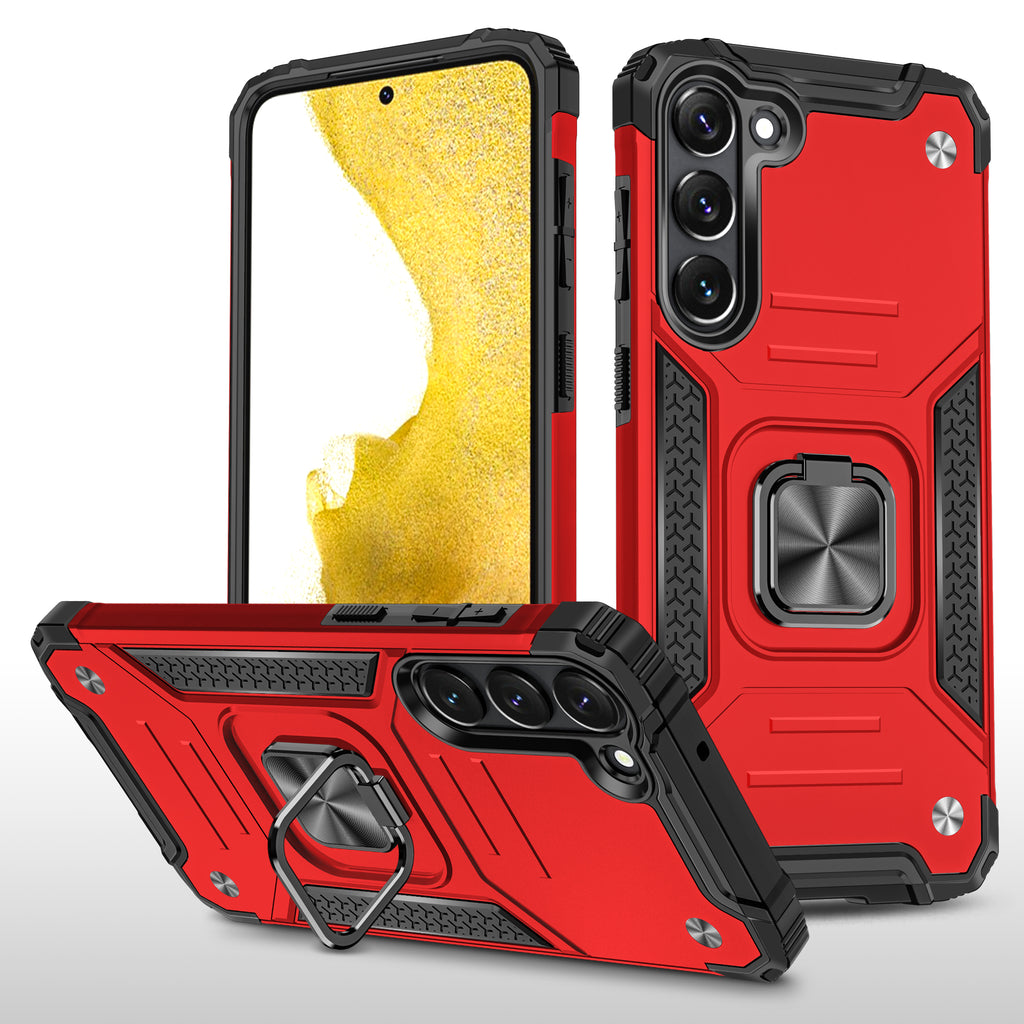 Samsung Galaxy S23 Plus Rugged Tough Case Shockproof Hybrid Cover RED