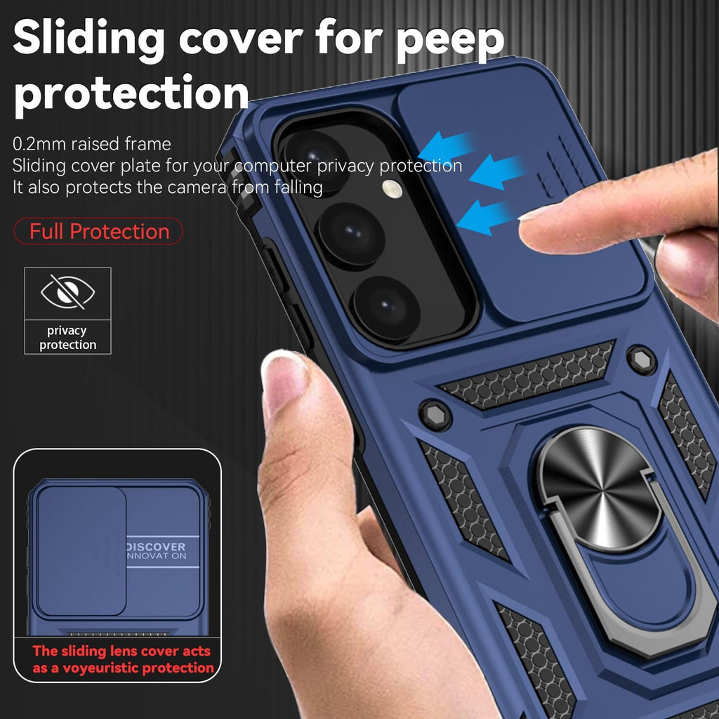 Samsung Galaxy S26 Case Rugged Tough Hybrid Cover [Blue]