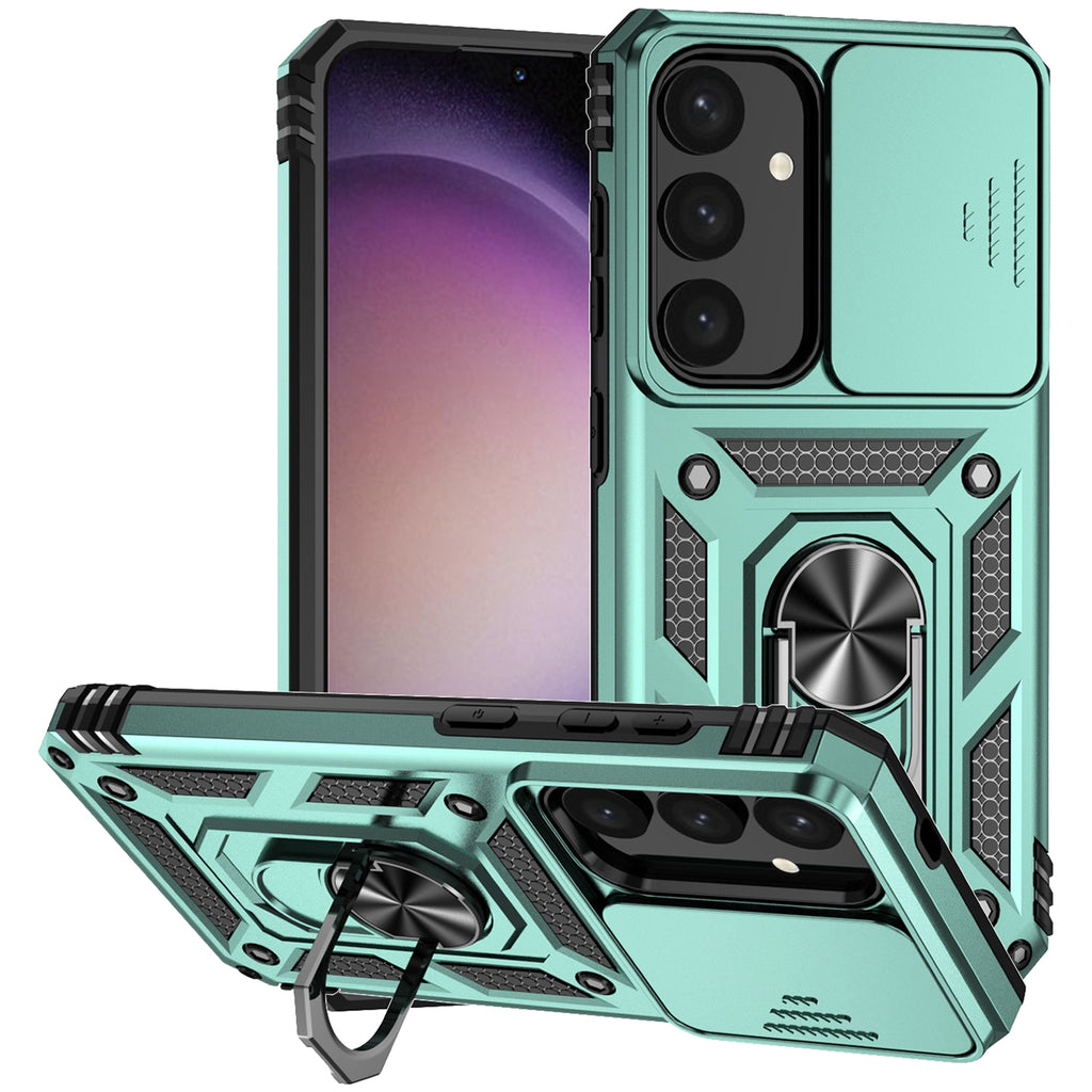 Samsung Galaxy S24 Case Rugged Tough Hybrid Cover [Green]