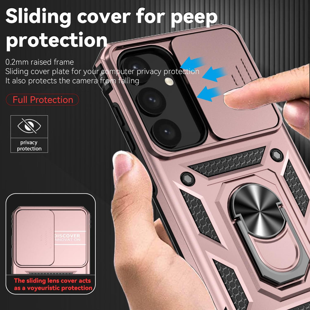 Samsung Galaxy S26 Plus Case Rugged Tough Hybrid Cover [Pink]
