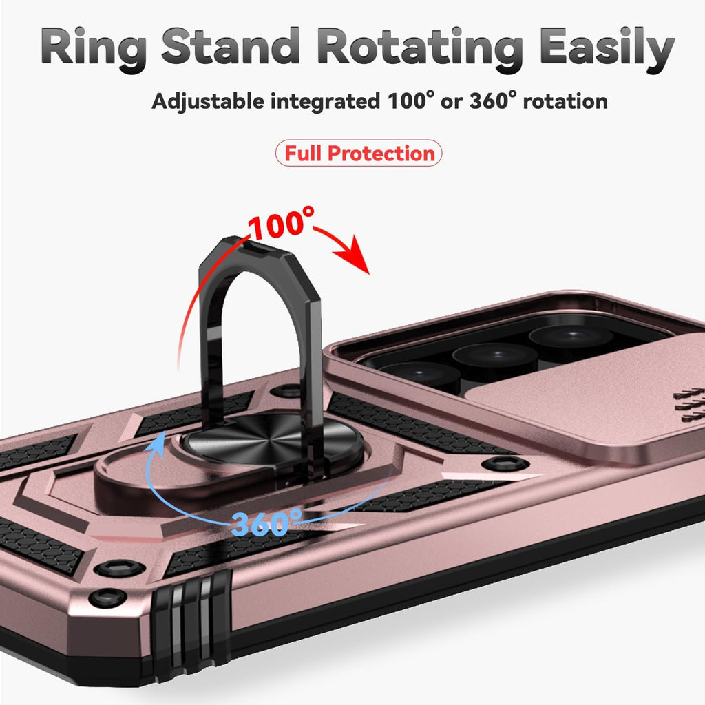 Samsung Galaxy S26 Plus Case Rugged Tough Hybrid Cover [Pink]
