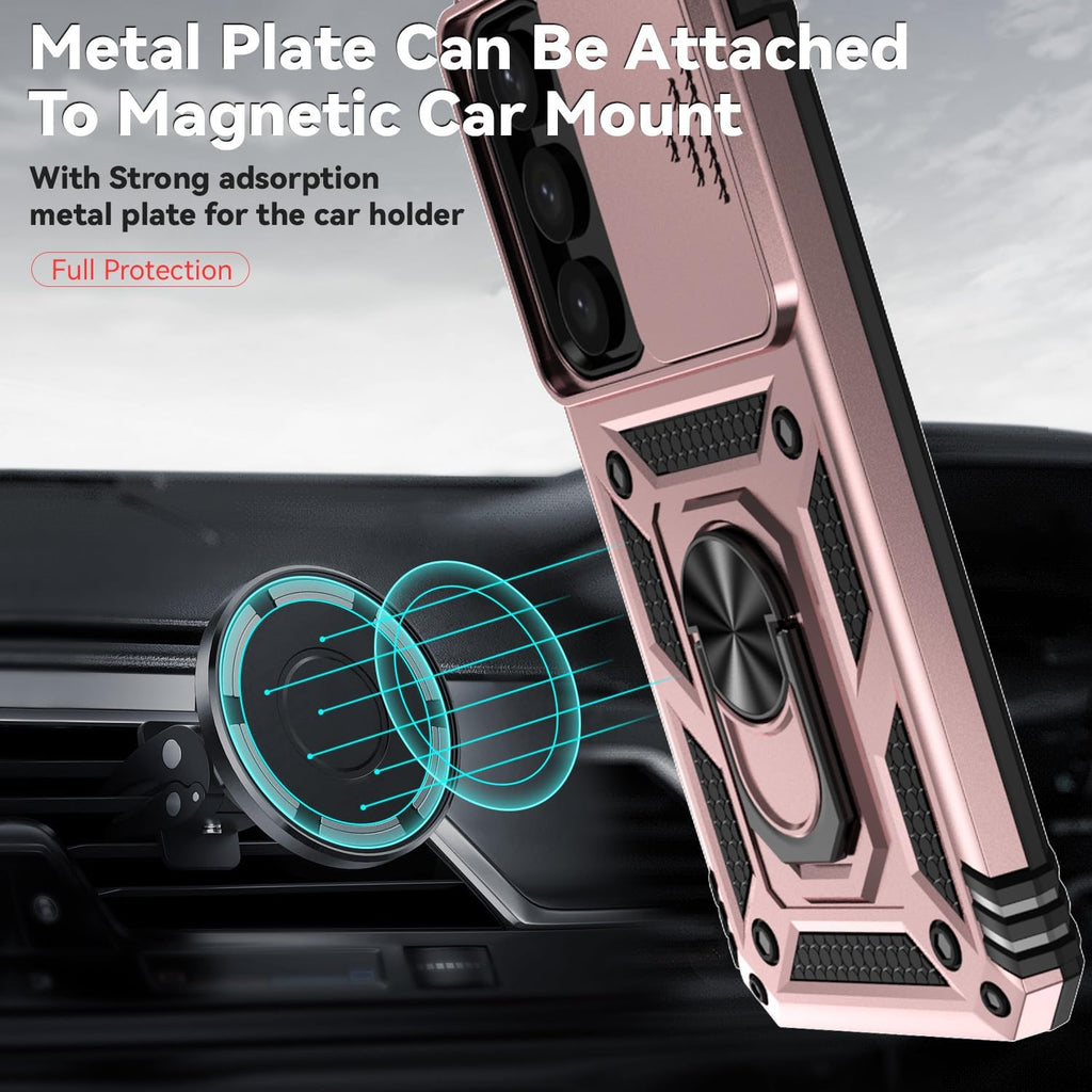 Samsung Galaxy S26 Plus Case Rugged Tough Hybrid Cover [Pink]