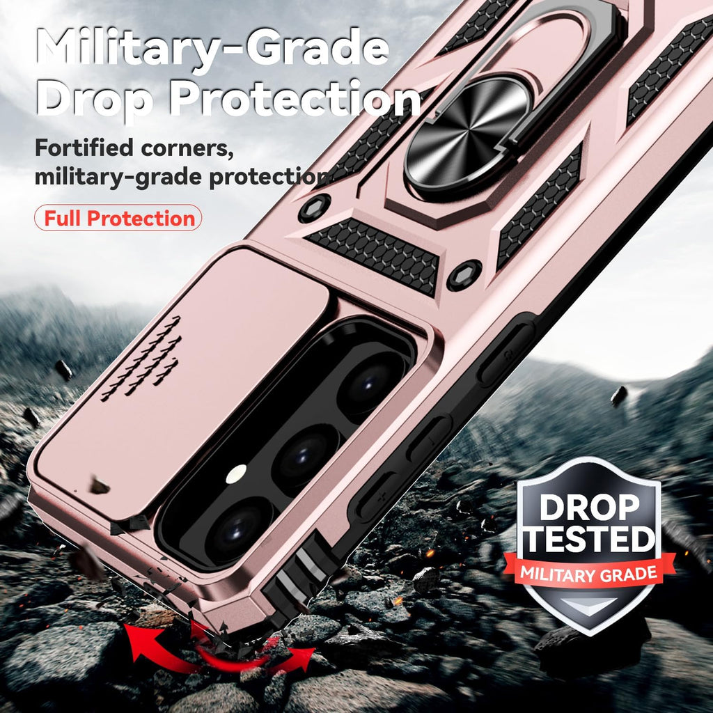 Samsung Galaxy S26 Plus Case Rugged Tough Hybrid Cover [Pink]